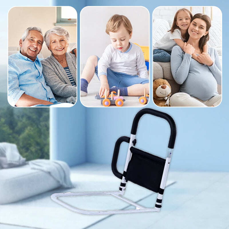 Bedside Handrail Railing for the Elderly & Pregnant Woman - JAKBEWOU
